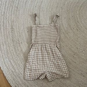 H&M Gingham Romper